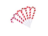 Celebrations Platinum LED RGBW Candy Cane 12 in. Yard Decor