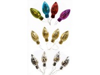 Celebrations LED C-Type Multicolored 12 ct Novelty Christmas Lights 5.5 ft.