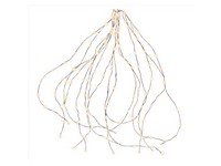 Celebrations Platinum LED Big Seed Cluster Warm White 832 ct String