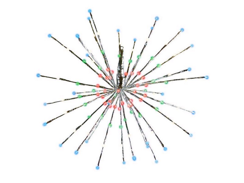 Celebrations Platinum LED RGBW Radiant Blast 16 in. Hanging Decor