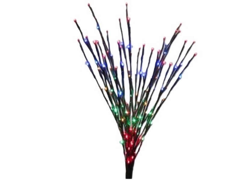 Celebrations Platinum LED RGBW Light Burst 30 in. Yard Decor