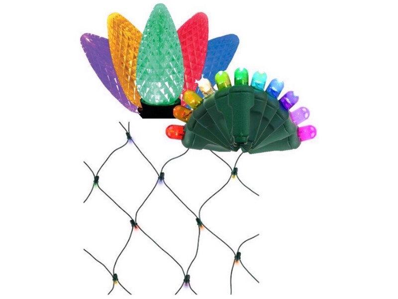 Celebrations Platinum LED RGBW Novelty Smart-Enabled Christmas Lights 6 ft.