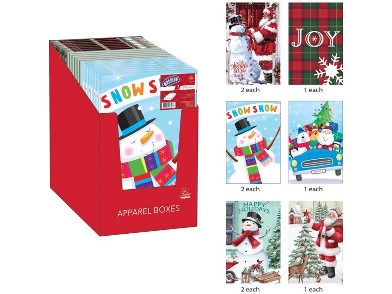 Paper Images Assorted Holiday Shirt Gift Box