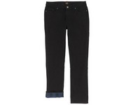 Women's LEE Flannel Lined Jeans - Dark