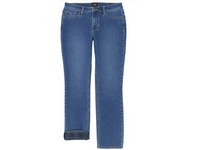 Women's LEE Flannel Lined Jeans - Medium