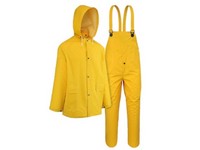 Boss Yellow PVC/Polyester Rain Suit M