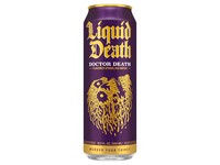 Liquid Death Doctor Death Sparkling Natural Mineral Water 19.2 fl. oz. 1 pk