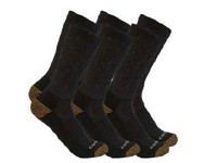 Men's Carhartt 6 Pack Crew Socks Black