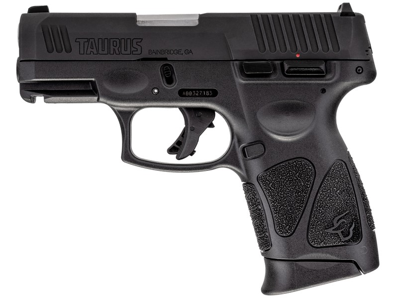 Taurus G3C Semi-automatic 9mm 3.2" Barrel Tennifer Matte Black Pistol 12+1