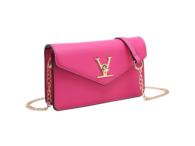 Small LV Chain Strap Purse Pink