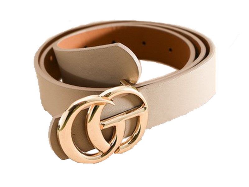 Women's Taupe GG Belt