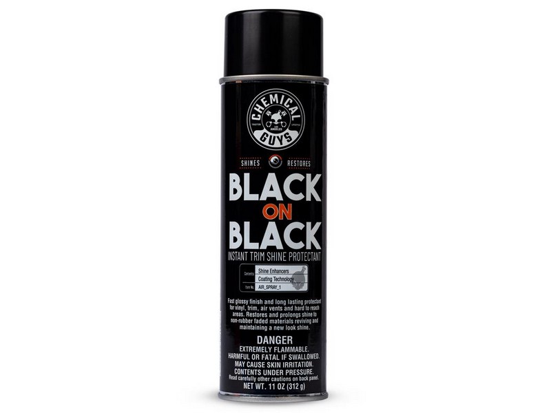 Chemical Guys Black On Black Plastic Protectant Spray 11 fl. oz.