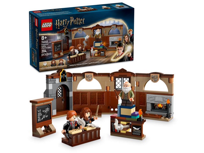 LEGO Harry Potter Hogwarts Castle Charms Class Building Toy Multi