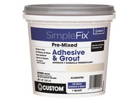 Custom Building Products SimpleFix Indoor Alabaster Grout 1 qt