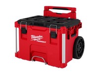 Milwaukee PACKOUT 22 in. Rolling Low Profile Handle Tool Box Black/Red