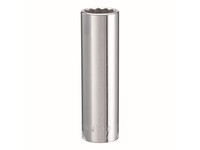 Craftsman 17 mm S X 1/2 in. drive S Metric 12 Point Deep Deep Socket 1 pc