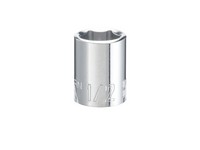 Craftsman 1/2 in. S X 3/8 in. drive S SAE 6 Point Standard Shallow Socket 1 pc