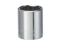 Craftsman 18 mm S X 3/8 in. drive S 6 Point Shallow Socket 1 pc