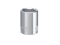 Craftsman 13 mm S X 3/8 in. drive S Metric 6 Point Standard Shallow Socket 1 pc