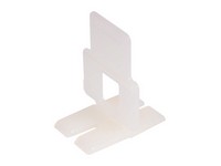 QEP Lash 1.52 in. H X 0.75 in. W X 1.27 in. L Plastic Tile Spacer Clips 100