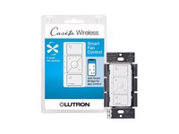 Lutron Caseta 1.5 amps Single Pole Wireless Fan Control White 1 pk