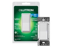 Lutron Sunnata 1.25 amps Single Pole 3-Way Dimmer Switch White 1 pk