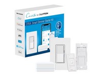 Lutron Caseta White 150 W Toggle Smart-Enabled Dimmer Switch w/Remote