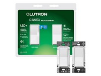 Lutron Sunnata White 150 W Rocker Dimmer 1 pk