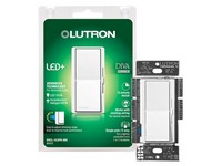Lutron Diva White 150 W Rocker Dimmer/Paddle Switch 1 pk