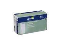 Leviton Decora 15 amps Single Pole Rocker AC Quiet Switch White 10 pk