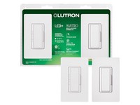 Lutron Maestro White 150 W 3-Way Dimmer Switch 1 pk