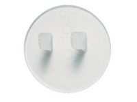 Leviton Clear Outlet Safety Caps 12 pk