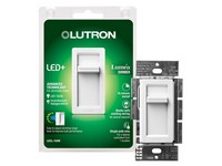 Lutron Lumea White 150 W Slide Dimmer Switch 1 pk