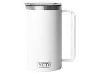 YETI 64 oz White Pitcher Stainless Steel