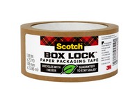 Scotch Box Lock 1.88 in. W X 25 yd L Paper Tape