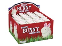 Toysmith Bunny Wind Up Rabbit White/Pink 24 pc