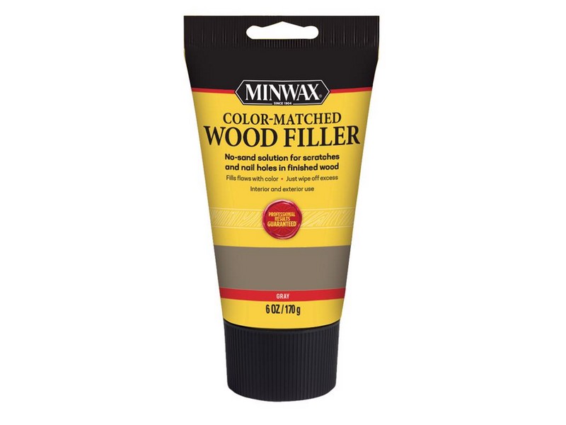 Minwax Color Matched Gray Wood Filler 6 oz