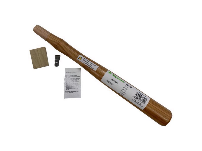 Vaughan Supreme 14 in. American Hickory Replacement Handle Brown 4 pc