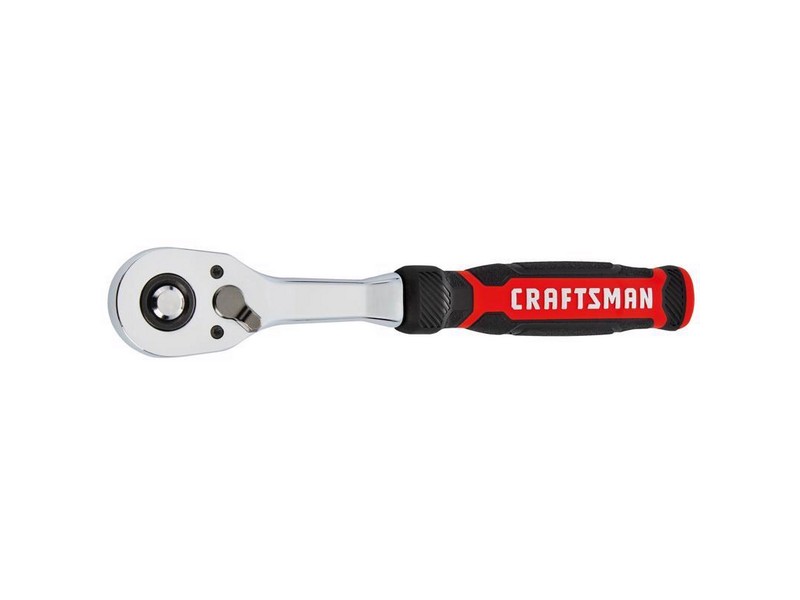 Craftsman Low Profile 3/8 in. drive Bi-Material Ratchet 72 teeth