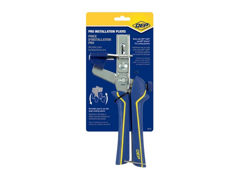 QEP 4.25 in. H X 1.8 in. W X 9.5 in. L Steel Tile Leveling Pliers 1 each