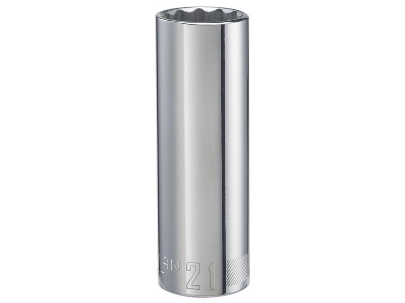Craftsman 21 mm X 1/2 in. drive Metric 12 Point Deep Socket 1 pc