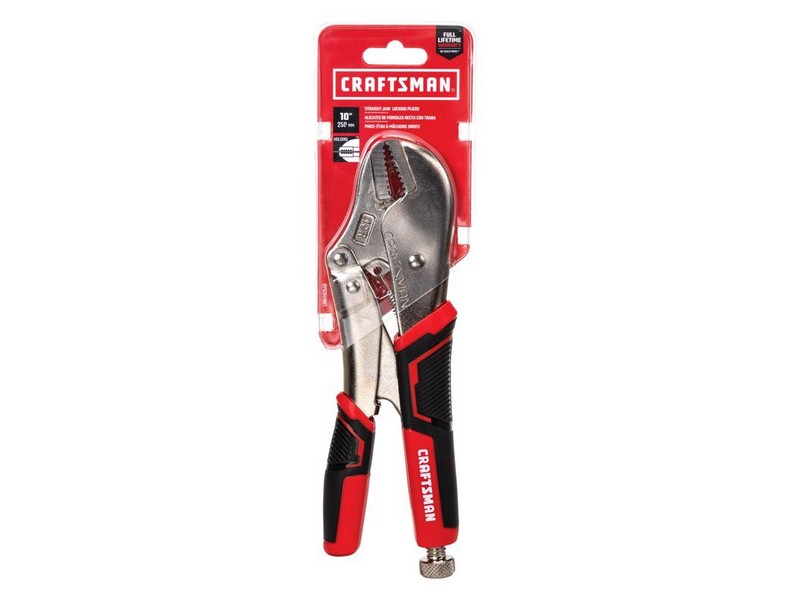 Craftsman 10 in. Alloy Steel Straight Jaw Locking Pliers