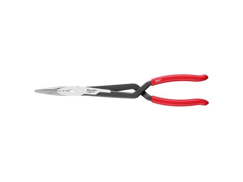 Milwaukee 13 in. Plastic Straight Nose Long Reach Pliers