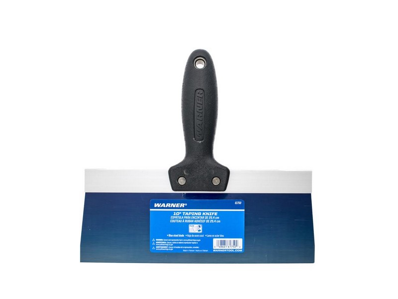 Warner Blue Steel Taping Knife 1 in. H X 9.2 in. W X 10 in. L