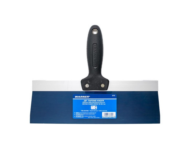Warner Blue Steel Taping Knife 1 in. H X 9.2 in. W X 12 in. L
