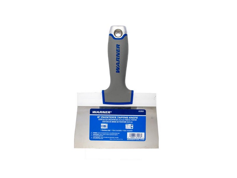 Warner Stainless Steel Taping Knife 1 in. H X 8.9 in. W X 6 in. L