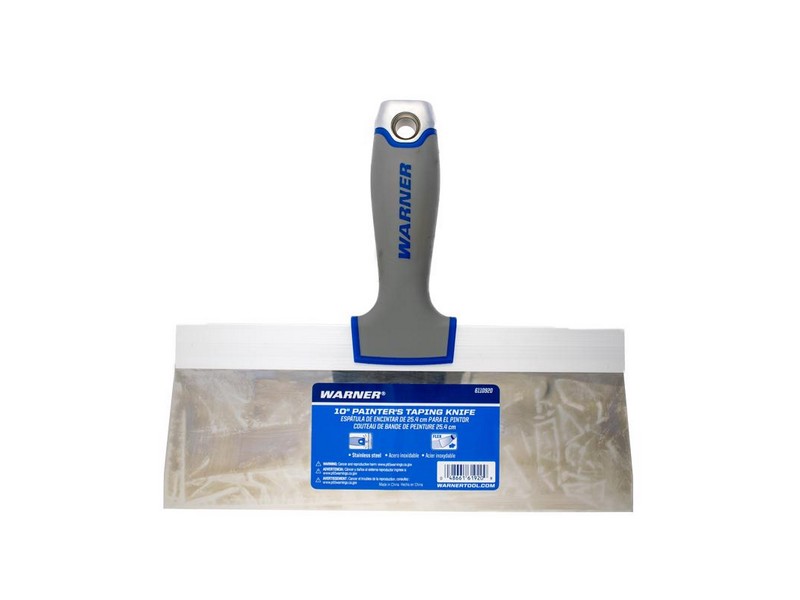 Warner Stainless Steel Taping Knife 1 in. H X 8.9 in. W X 10 in. L