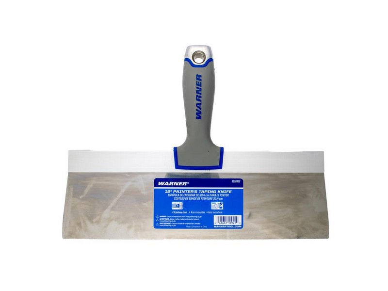 Warner Stainless Steel Taping Knife 1 in. H X 8.9 in. W X 12 in. L