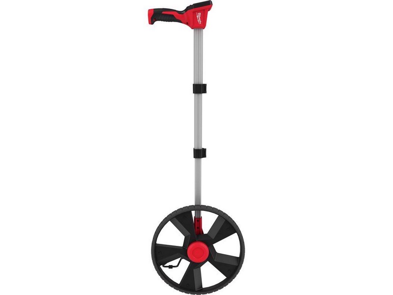 Milwaukee 12.5 in. L X 4 in. W 12 in. Measuring Wheel Black/Red 1 pc