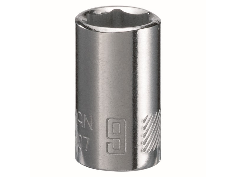 Craftsman 9 mm S X 1/4 in. drive S Metric 6 Point Standard Shallow Socket 1 pc